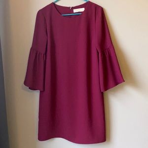 Amanda Uprichard burgundy dress